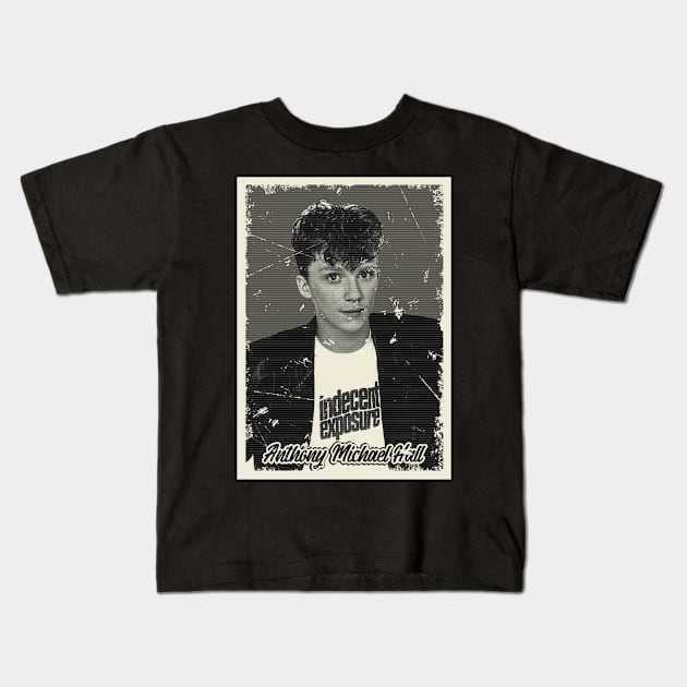 Vintage Anthony MICHAEL hALL Kids T-Shirt by Pinjem Seratus